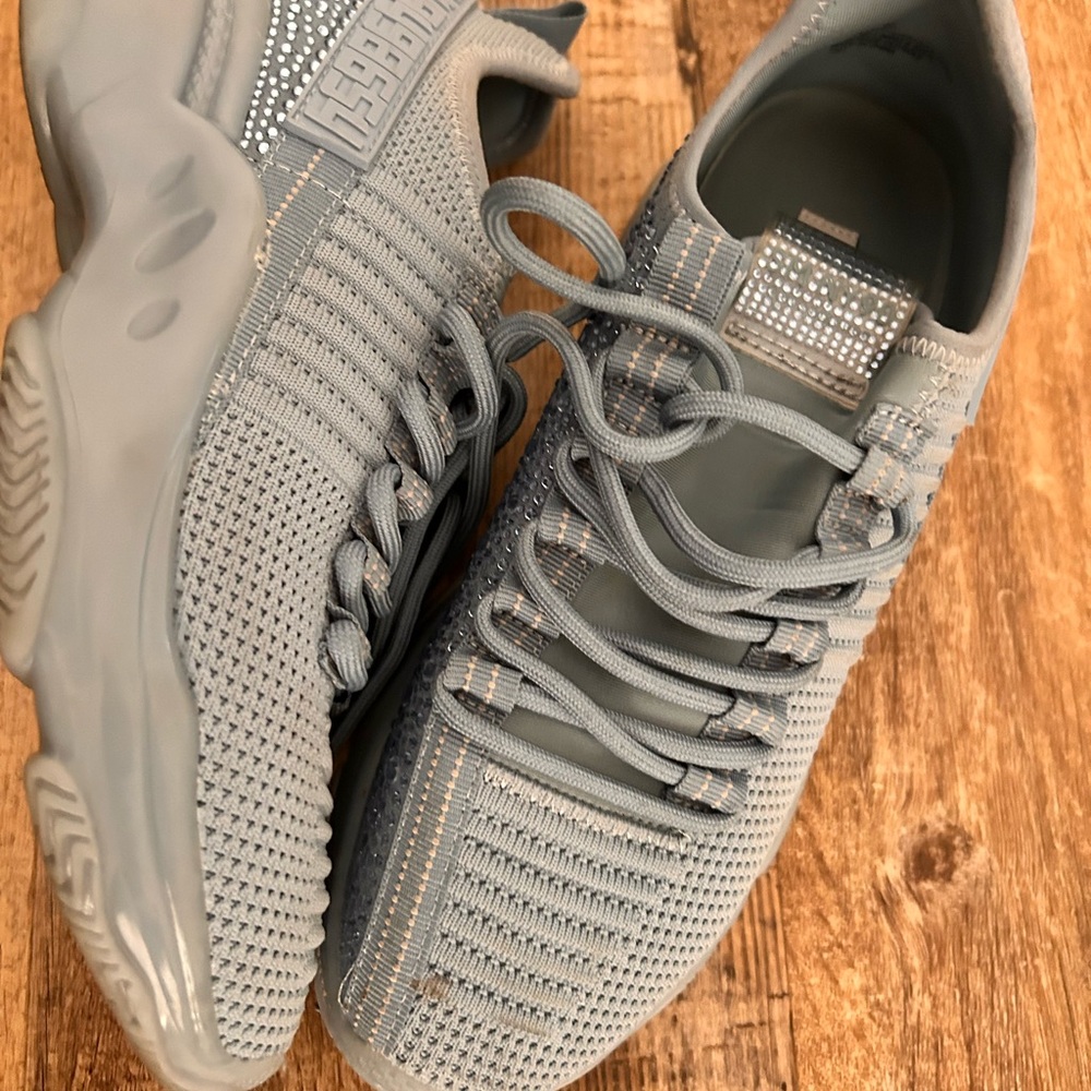 Steve Madden Light Blue Athletic Sneakers